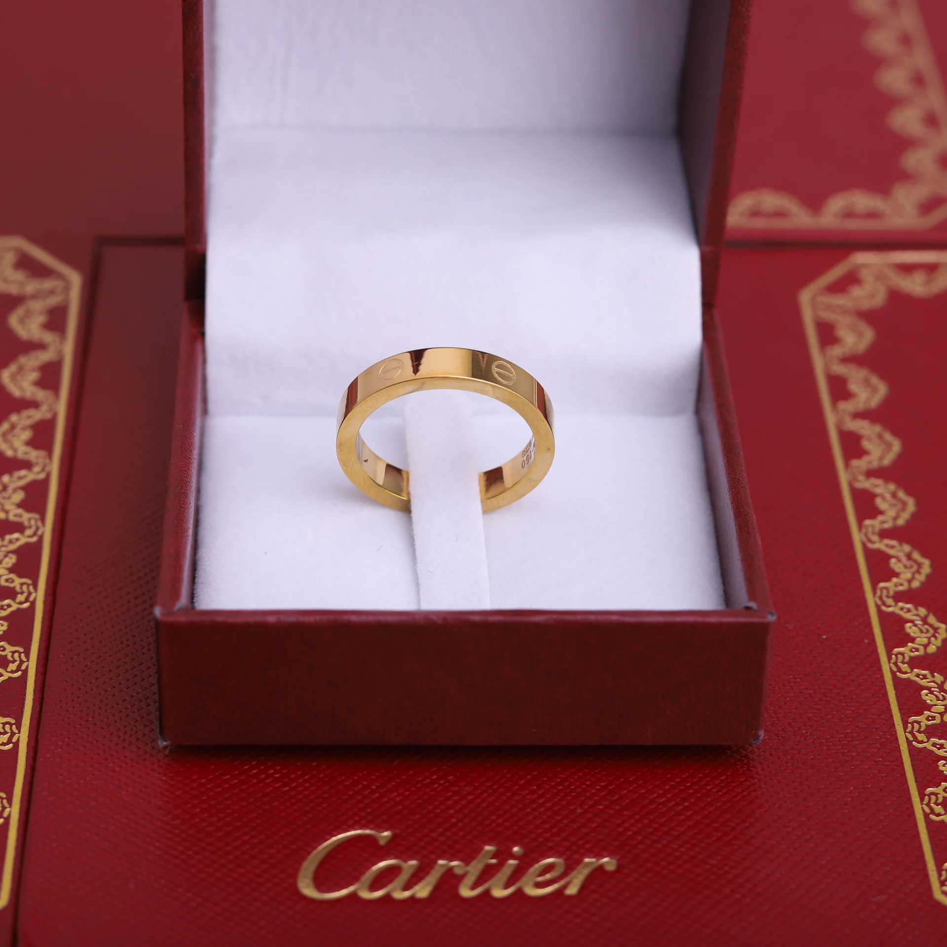 خاتم كارتير رفيع Cartier ring