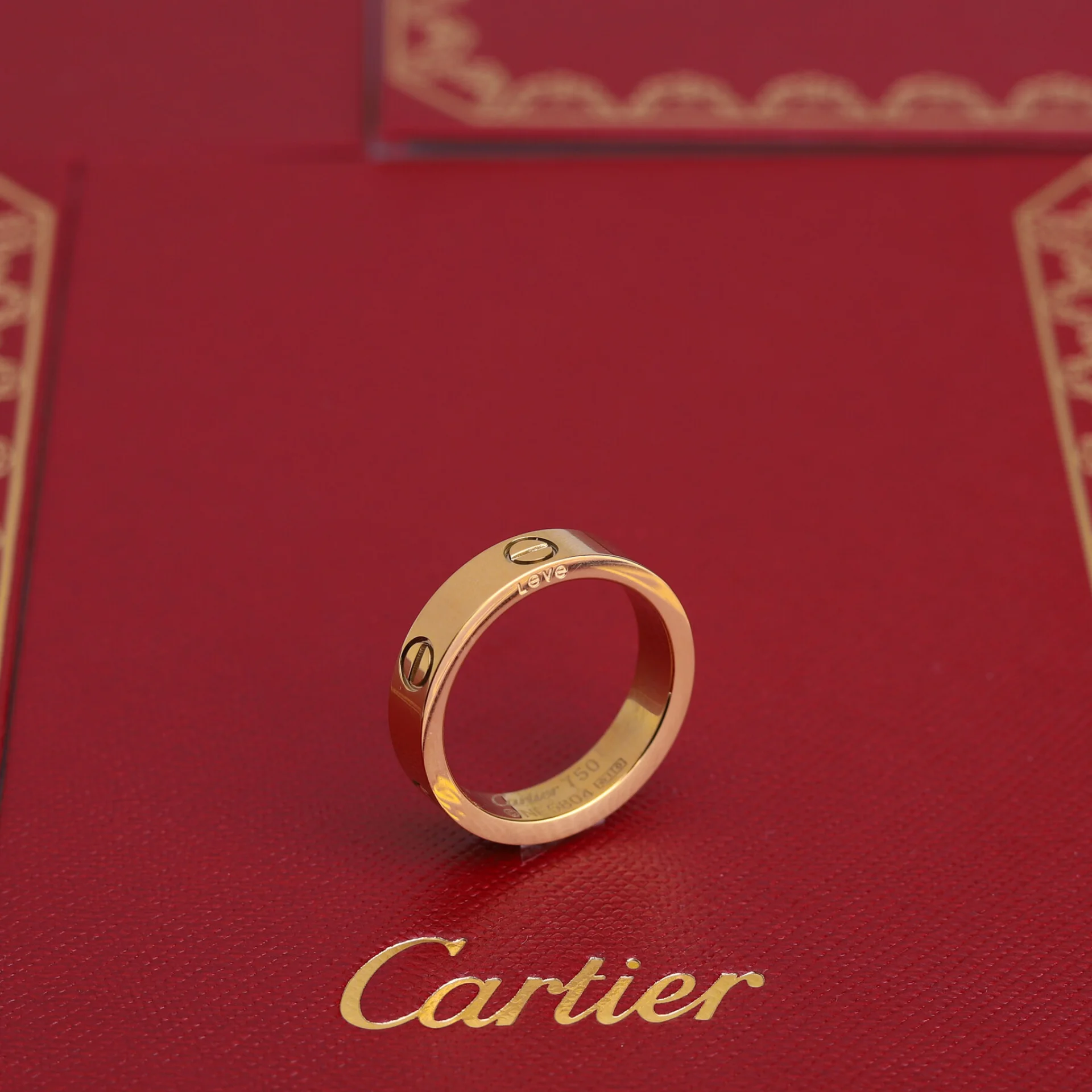 خاتم كارتير عريض- Cartier Ring