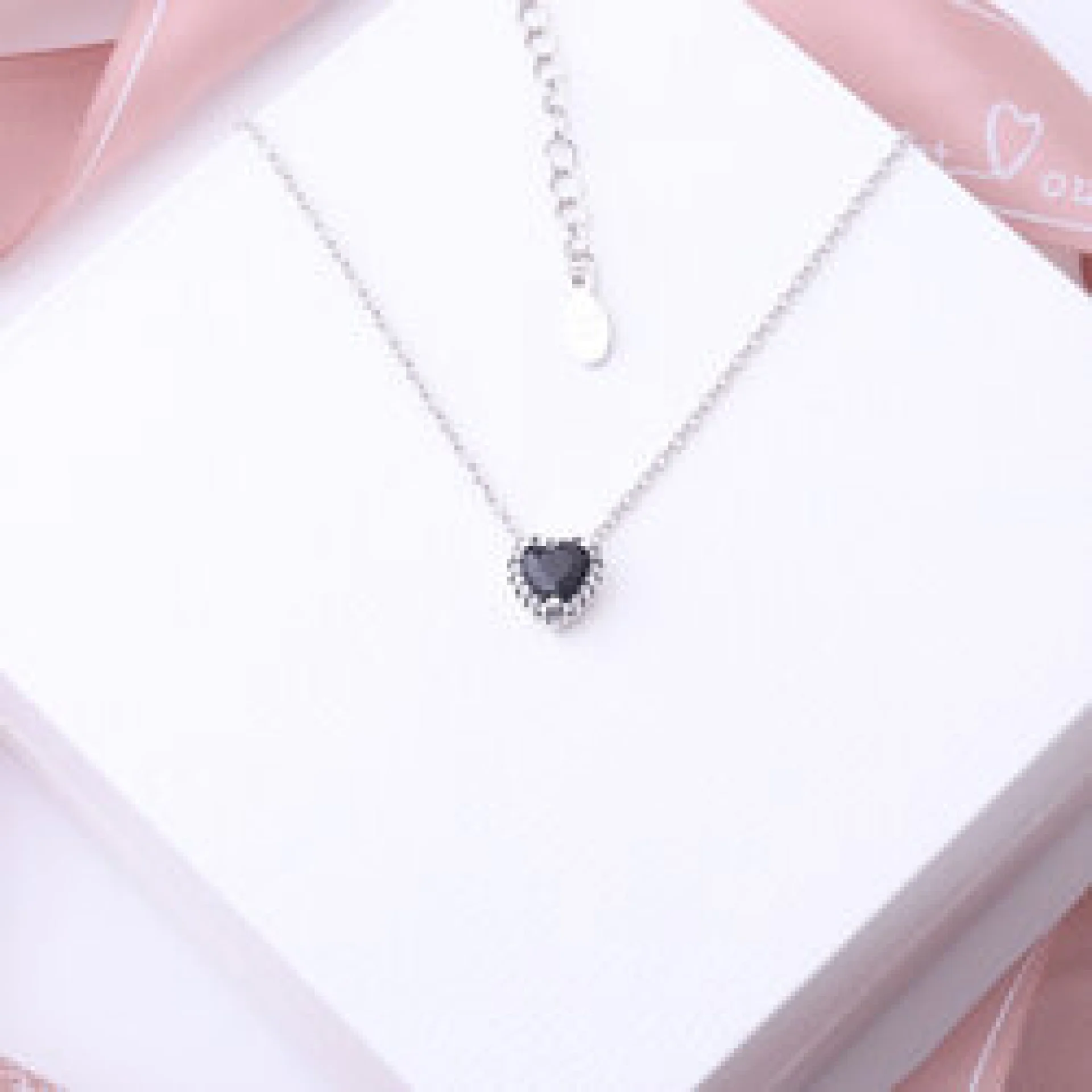 Set Pandora Black Heart | طقم باندورا قلب اسود