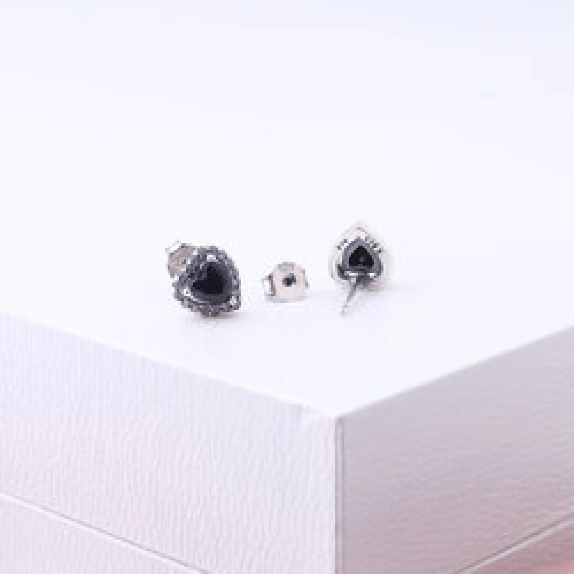 Set Pandora Black Heart | طقم باندورا قلب اسود