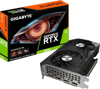 Gigabyte GeForce RTX 3060 Gaming OC 8GB GDDR6 Dual Fan