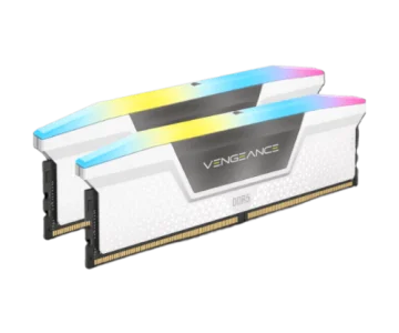 Corsair Vengeance RGB DDR5 32GB (2x16GB) 6000MHz C36 Kit White