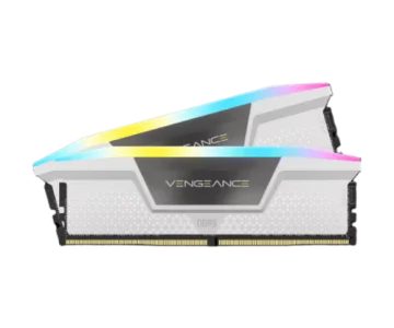 Corsair Vengeance RGB DDR5 32GB (2x16GB) 6000MHz C36 Kit White