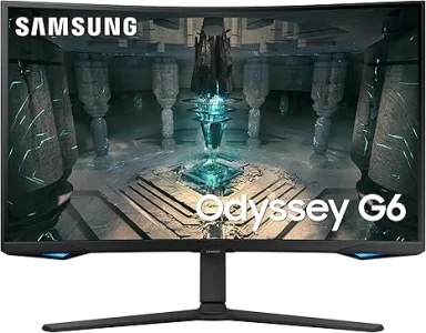 SAMSUNG 32 Odyssey G65B | شاشة 2K منحنية ذكية 1ms 240Hz