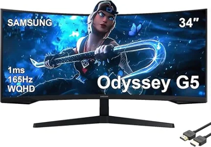 Samsung Odyssey G5 Series | شاشة 34 بوصة WQHD VA 1ms