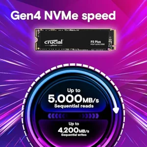 Crucial P3 Plus 4TB NVMe SSD