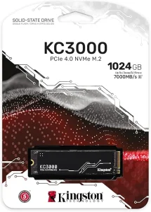 Kingston KC3000 1TB NVMe Gen4 SSD