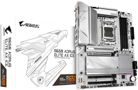 Gigabyte B650 A ELITE AX ICE ATX AM5 WIFI BT PCIe 5.0 White