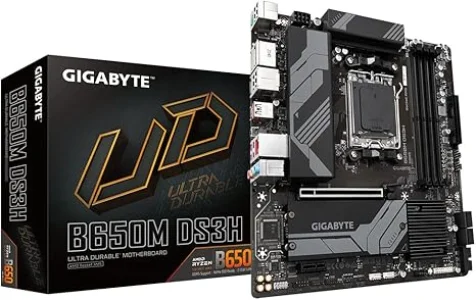 Gigabyte B650M DS3H rev1.3 AM5 AMD CPU Micro-ATX DDR5