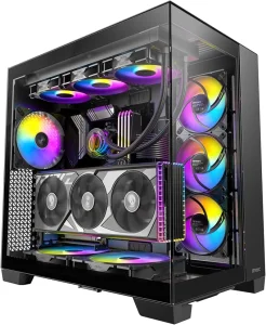 Antec C8 RGB E-ATX Mid-Tower 3X ARGB FANS Inci Black