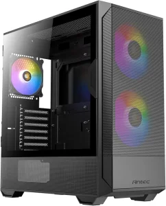 Antec NX416L Mid-Tower ATX Gaming Case RGB Black