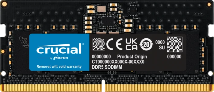 Crucial 8GB DDR5 5600MHZ C46 SODIMM