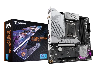 Gigabyte B760M AORUS ELITE AX DDR5 Micro-ATX WIFI