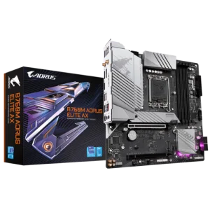 Gigabyte B760M AORUS ELITE AX REV1.3 DDR5 mATX WIFI BT