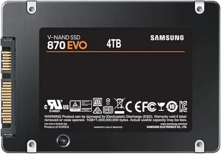 Samsung EVO 870 4TB SSD SATA III 2.5 inch