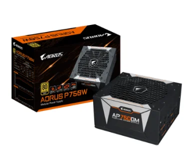 AORUS P750W 80 Plus Gold Modular Power Supply with 13.5cm Fan