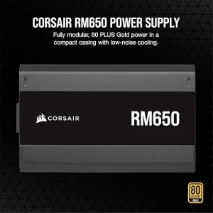 Corsair RM650 Fully Modular 80 Plus Gold Power Supply