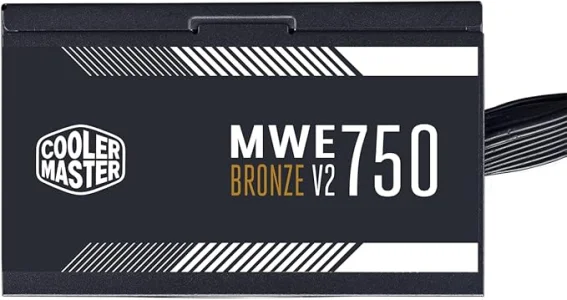 Cooler Master MWE Bronze 750W 80 Plus Bronze Power Supply