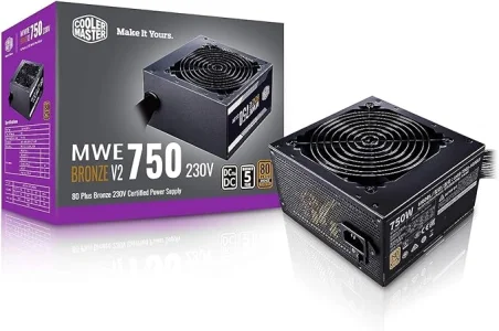 Cooler Master MWE Bronze 750W 80 Plus Bronze Power Supply