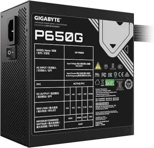 Gigabyte P658G 650W 80 Plus Gold Power Supply