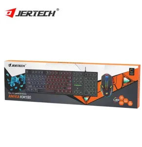 JERTECH KM180 Keyboard - لوحة مفاتيح وماوس