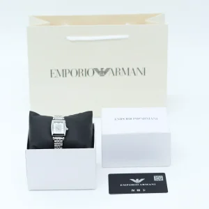 ساعة Emporio Armani فضي