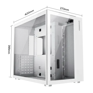 GAME MAX COMPUTER CASE INFINITY WHITE