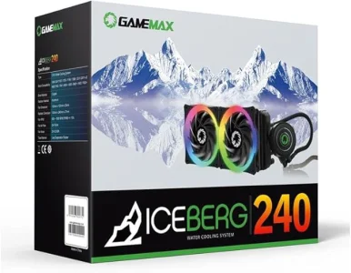 GAME MAX ICEBURG 240 DIGITAL BLACK