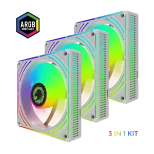 GAME MAX COOLING 3IN1 KIT RA300 WHITE