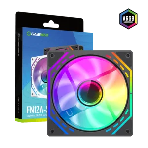 GAME MAX COOLING FN12A-S21 BLACK 