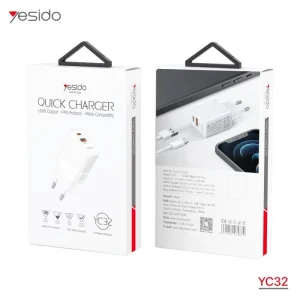 شاحن YESIDO YC32 20W PD