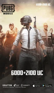 PUBG Mobile 6000 + 2100 UC (Android, iOS) - PUBG Mobile Key - GLOBAL