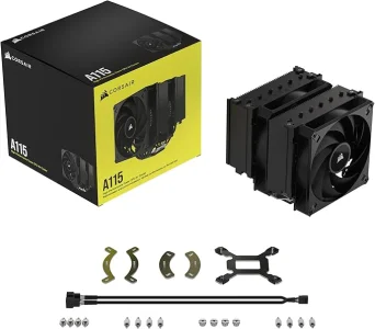 Corsair A115 Twin Tower Up To 270W TDP Black