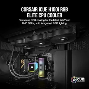 Corsair ICUE H150i RGB ELITE 360mm Liquid CPU Cooler