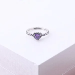 Set Pandora Purple Heart | طقم باندورا قلب بنفسجي