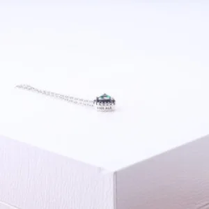 Set Pandora Green Heart | طقم باندورا قلب اخضر