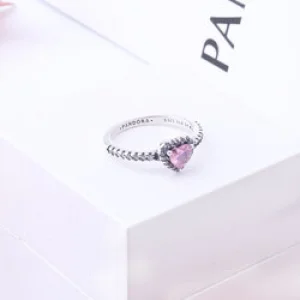 خاتم باندورا زهري | Pandora Heart Ring Pink